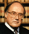 Former United States Supreme Court Chief Justice William H. Rehnquist