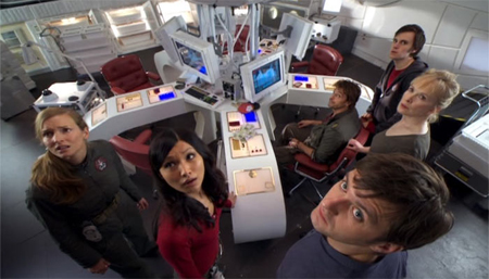 Doctor Who The Waters Of Mars.  Image Copyright BBC 2009.