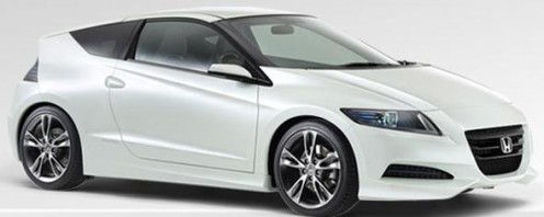 The sleek and sporty Honda's CR-Z Concept. Picture from automobiles.honda.com