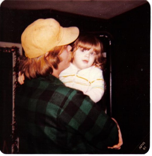Dad and I when I was younger