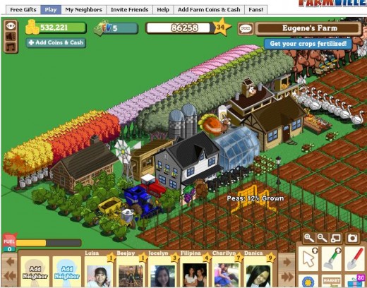 Not yet fancy and good-looking I'm after the Farmville coins to purchase the Villa which is priced at 1 million Farmville coins.