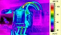 Thermal image of a circuit