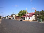One of the many little towns in the region.