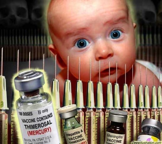 Besides which, there are considerable doubts about the contents of the vaccine. 
