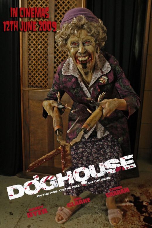 Doghouse - Can I cut your bush? granny wants a piece of the action!