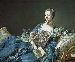 Madame de Pompadour (Jeanne-Antoinette Poisson, 1721 - 1764) about 1758 from The National Gallery of Scotland