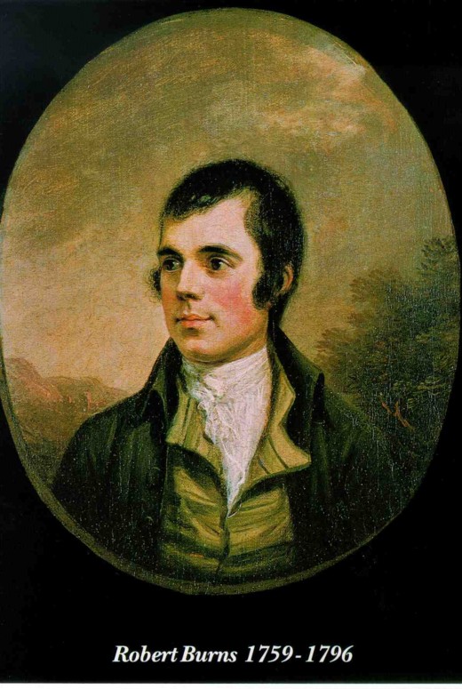 Robert Burns (25 January 1759  21 July 1796) (also known as Rabbie Burns, Scottish poet, who wrote the "Auld Lang Syne"