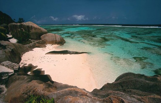 Anse source beach, Seychelles