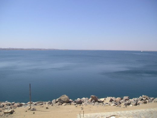 Lake Nasser, one of the world's largest artificial lakes.  Photo by Glendon Caballero.