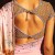 beautiful sexy back with pink saree beautiful sexy back with pink saree