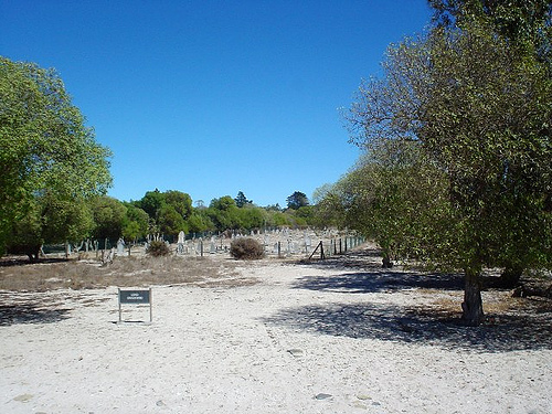 Leper Graveyard on Robben Island.