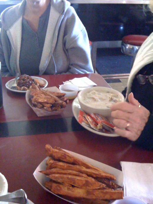 The sweet potato fries were a hit at our table!