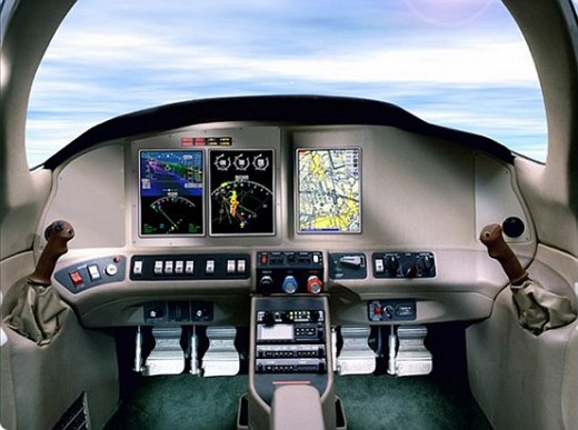 Modern Advanced cockpit