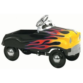Grease lightening toy pedal car
