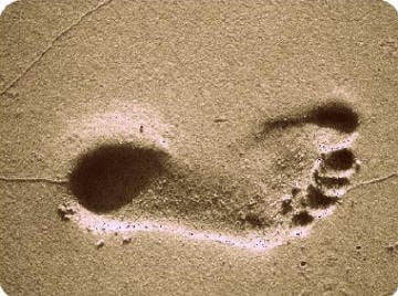 High Arched Footprint