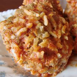 These Porcupine Meatballs are oh so tasty and delicious. 
