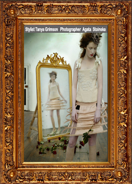 happy collaboration between designer, stylist and photographer: hurrah! :D