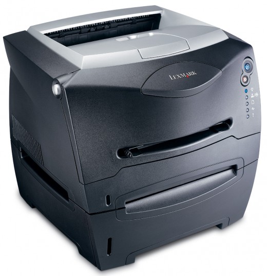 This is a Lexmark E238 laser jet printer which I actually own.