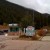 The entrance to the park at Pike's Peak. 