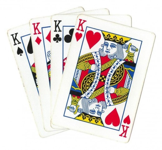 Poker Clip Art - 4 Kings