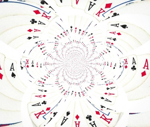 Poker Clip Art - Full House Hypnotic Effect