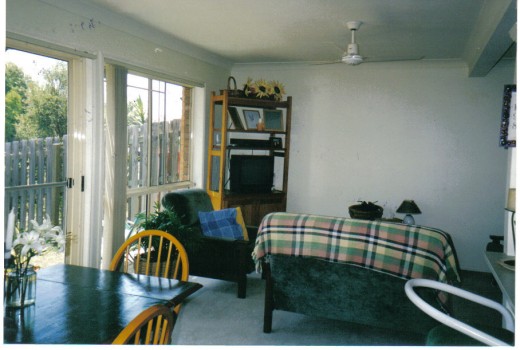 ...and The Green Dining/Living Room
