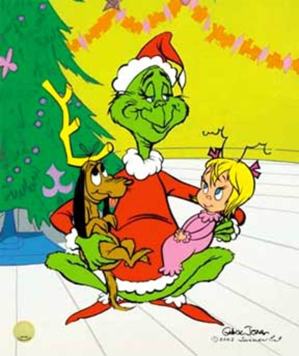 cartoon version of how the grinch stole christmas