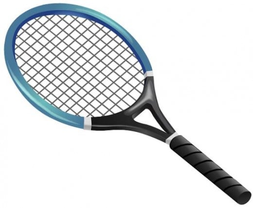Tennis racket clipart