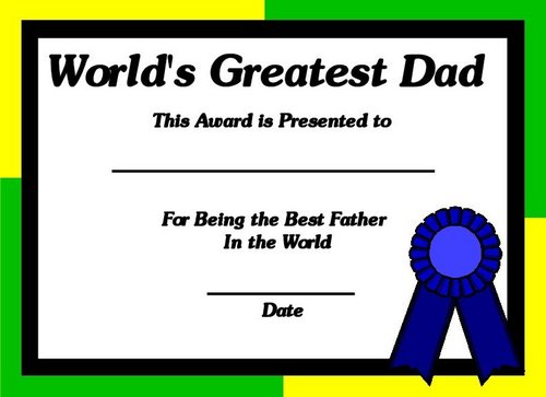 World's Greatest Dad!
