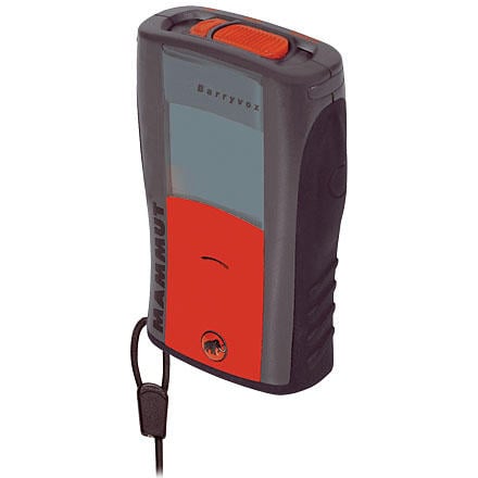 This is a typical modern avalanche beacon that can be used in transmit or search mode
