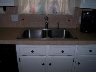 Extra deep stainless steele sink
