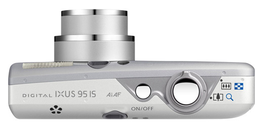 Top view of the camera