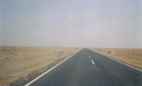 The Hay Plains still....about 100km of this emptiness