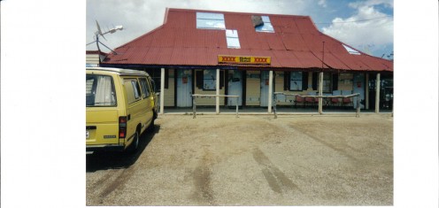 Hebel Pub on the Queensland/New South Wales border
