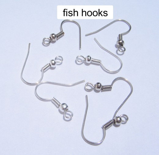 Simulated Fish Hooks