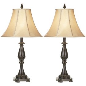 Living room table lamps - twinpack