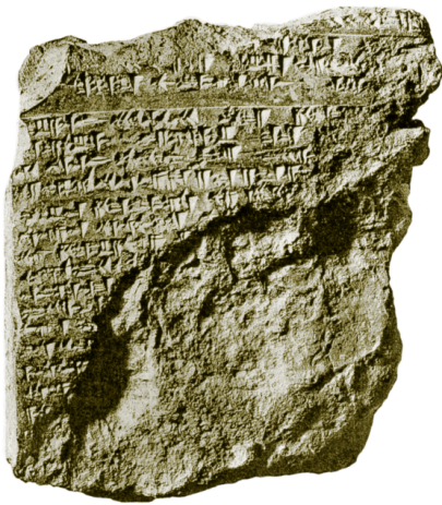 Hittite tablet