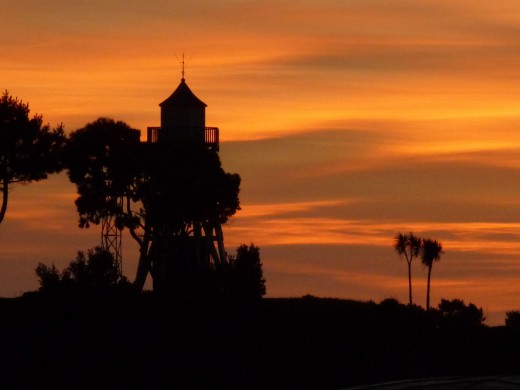 The lone bell tower at Wanganui