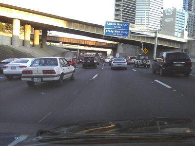 Accidents are a common occurence on Atlanta's busy streets so make sure you have a local Atlanta accident attorney's number on speed dial as you drive down I-285