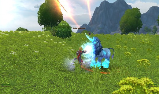 Unicorns are among the creatures you will find in Allods!