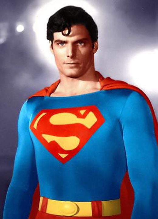 Christopher Reeve from the Superman movies