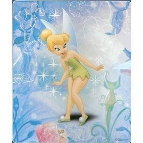 Disney Fairy Princess Tinker Bell fleece throw blanket