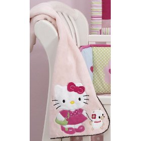 Hello Kitty fleece throw blanket