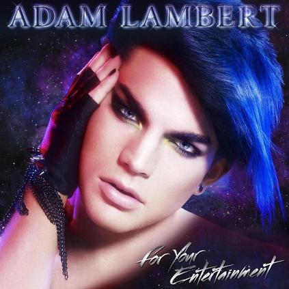 This is the CD cover from Adam Lamberts Debut CD. A little too Glam for me. But, he's the Star!