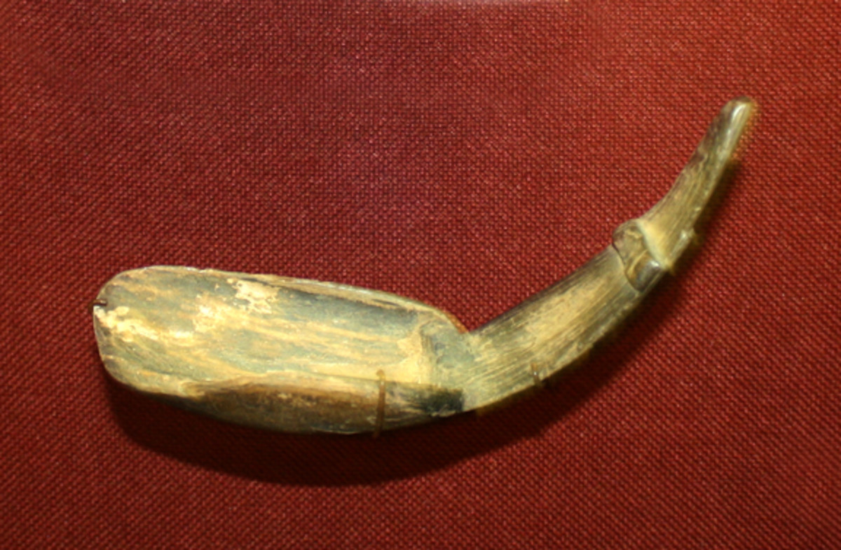 A Chickasaw spoon from 1885.