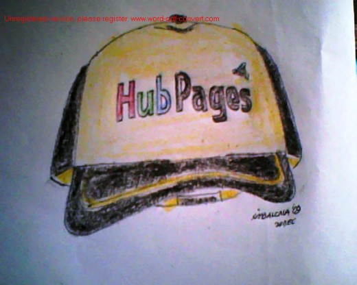 Hubpages on caps 