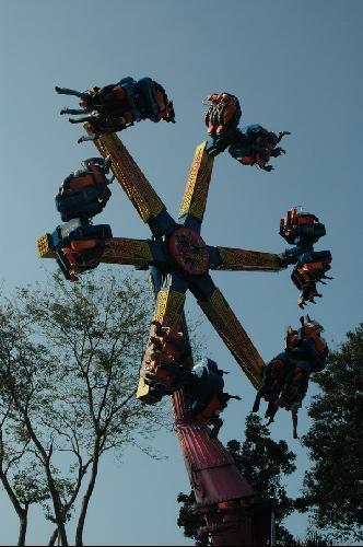 One of heart-pumping rides at Dufan (picture: vee01@vtmail.com.