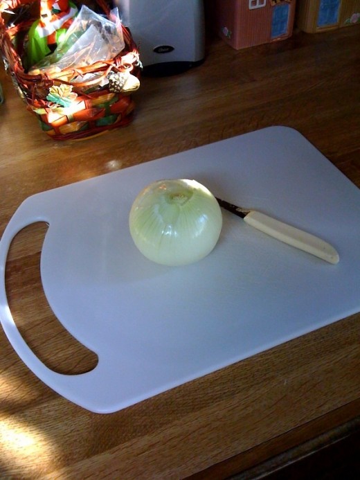 The starter - the onion.