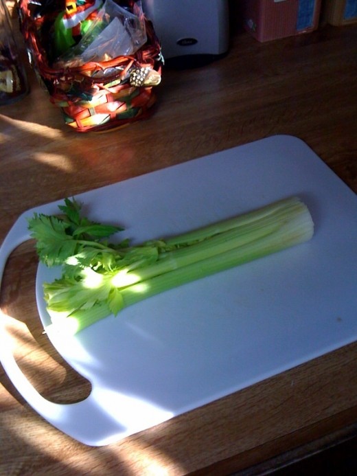 Some celery.