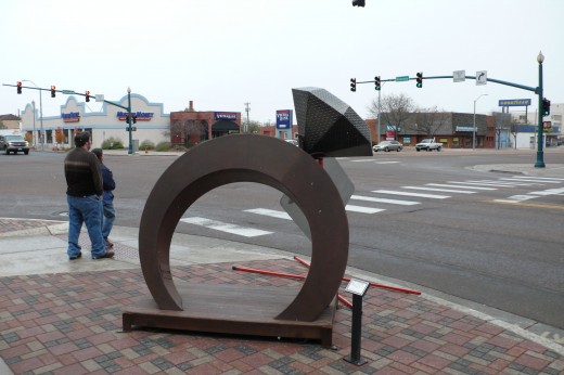 Interesting sight in Downtown Colorado Springs!